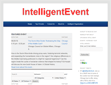 Tablet Screenshot of intelligentevent.com